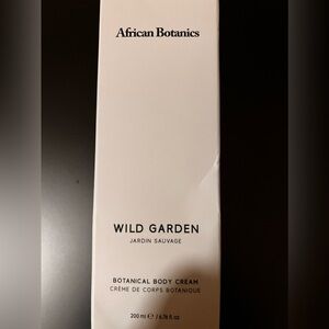 African botanics wild garden botanical body cream 6.76 oz 200 ml
